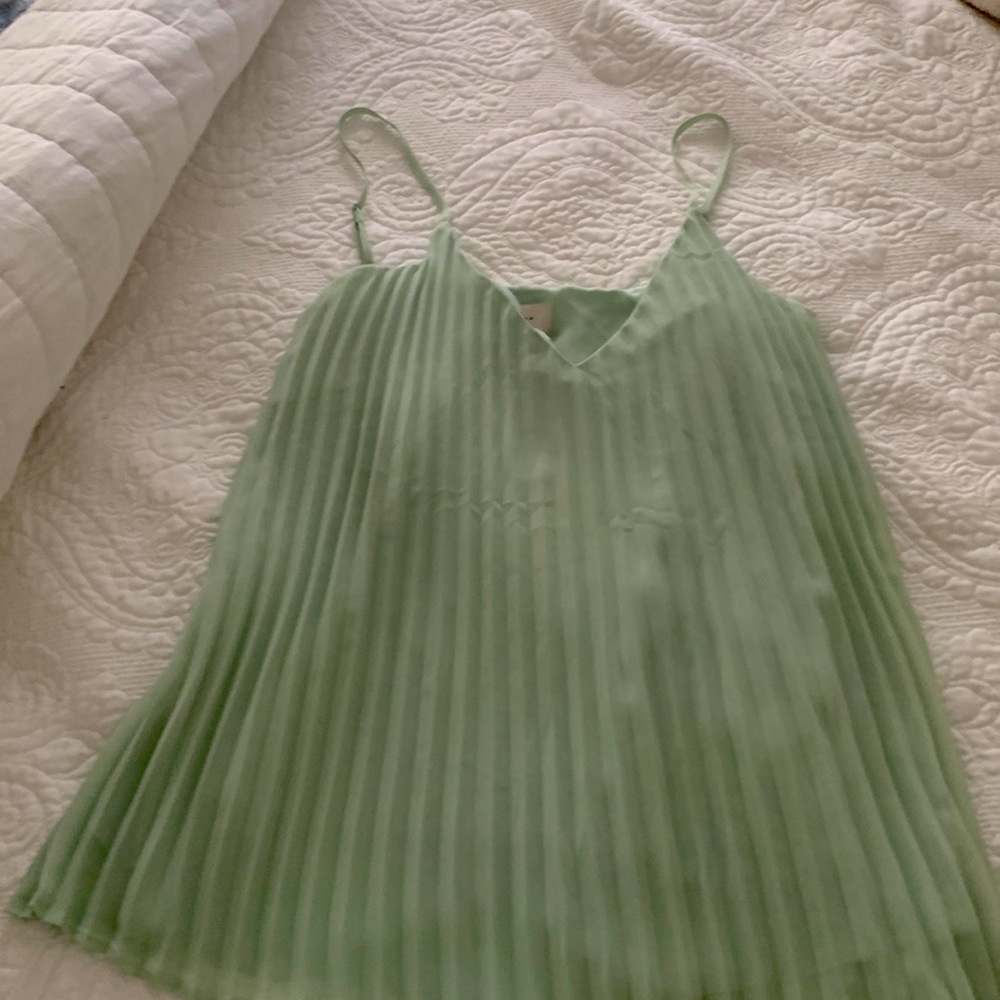 Light green blouse